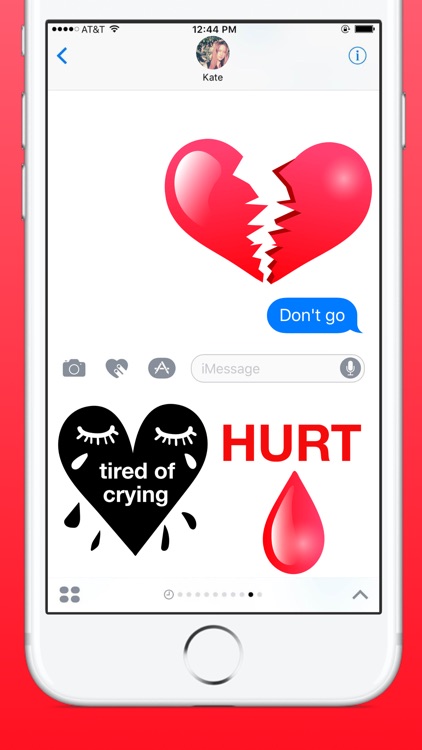 Broken Heart Sticker Pack screenshot-4