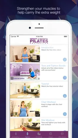 Game screenshot The Pregnancy Pilates Videos with Caroline Sandry hack