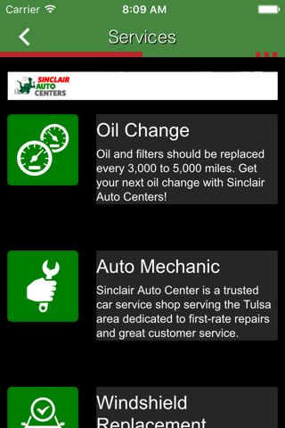 Sinclair Auto Centers screenshot 3