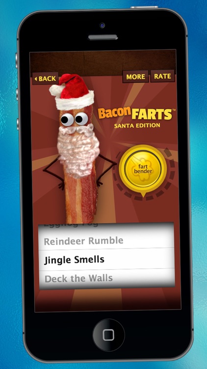 Bacon Farts App - Best Fart Sounds - Santa Edition screenshot-2