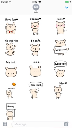 Cooper The Happy Bear English Stickers(圖3)-速報App