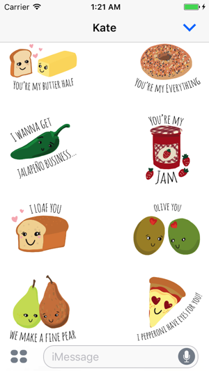 Food Love Sticker Pack(圖2)-速報App