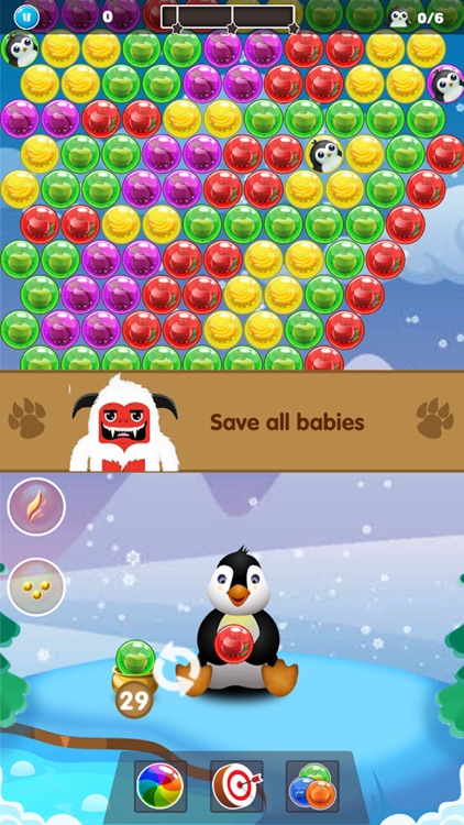 Baby Penguin Snow Tap Story
