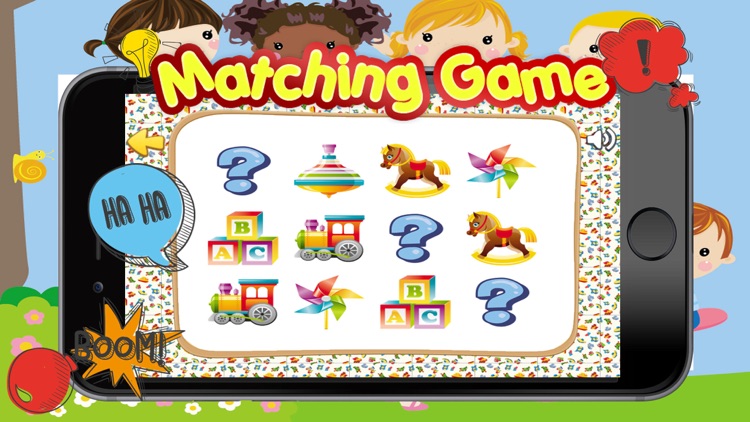 Kids Toys Matching Game for Toddler:Learn&Remember screenshot-3