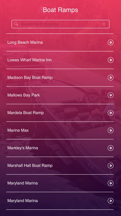 Maryland Boat Ramps
