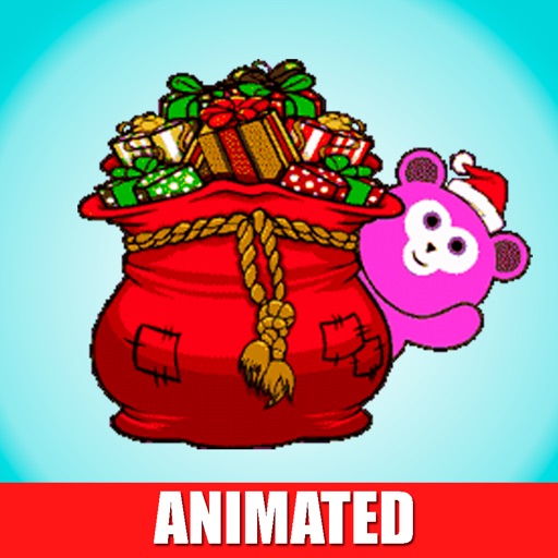 Merry Christmas Bear Stickers! icon