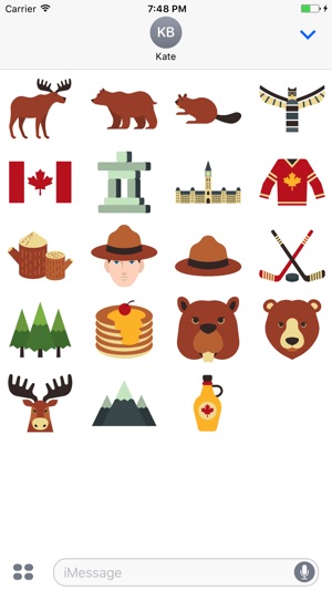 ILoveCanada Stickers - Canada Emojis(圖4)-速報App