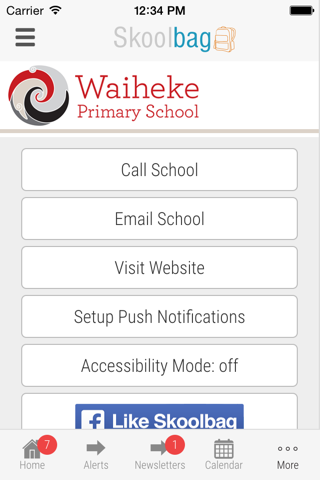 Waiheke Primary School - Skoolbag screenshot 4