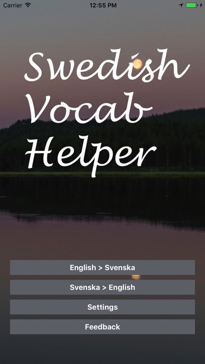 Swedish Vocab Helper