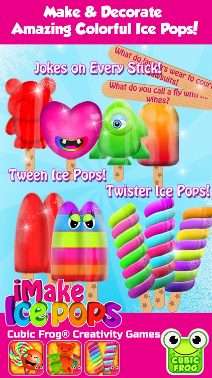 iMake IcePops-Food Games Popsicle Maker for Kids