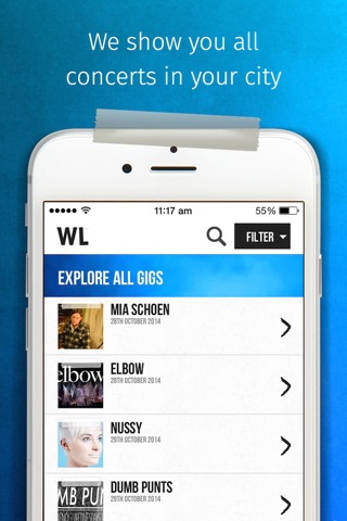 Whatslively - More Live Music screenshot 3