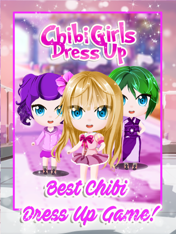 Chibi Anime Avatar Maker Girls Games For Kids Free screenshot 2