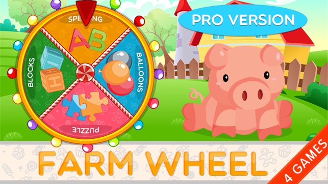 Pro My Happy Wheel Farm Phonics Animals & Puppies(圖1)-速報App