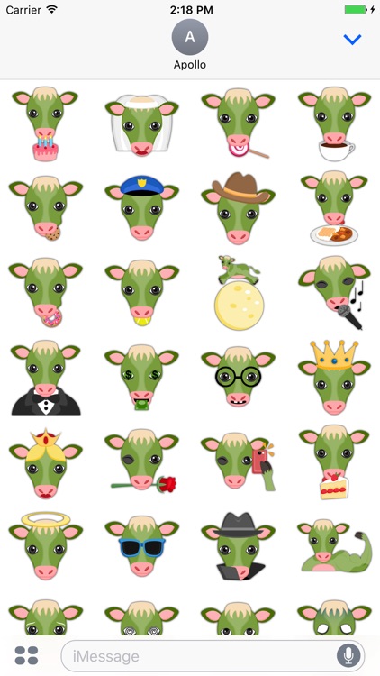 Saint Patrick Cow Lover Stickers screenshot-4