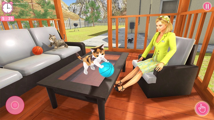 Pet Cat Simulator Farm Family screenshot-4