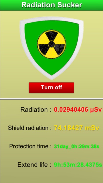 Radiation Sucker