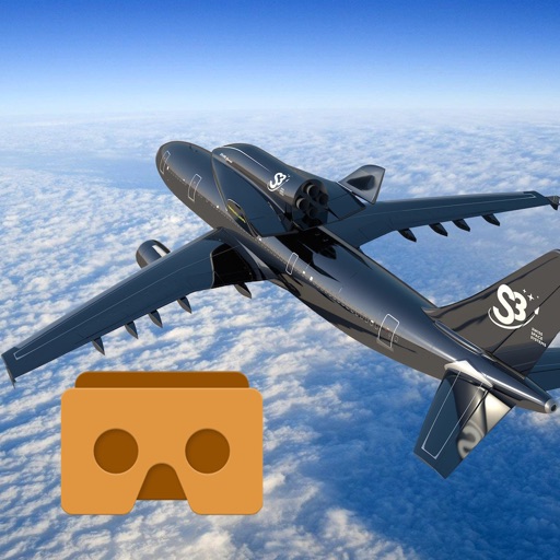 VR Flight Simulator - Virtual Reality Icon