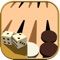 Acey Deucey is a Backgammon variant in which both players start with their pieces off the board, have to earn the right to start placing their pieces, and may not move their pieces once they are in the home quadrant