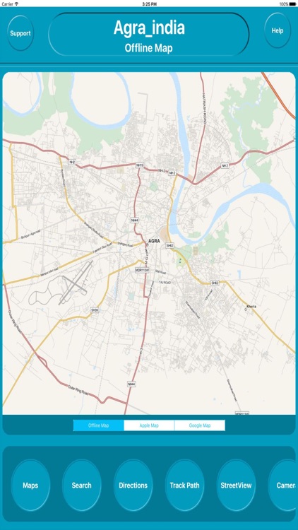 Agra india Offline Maps (eMap)