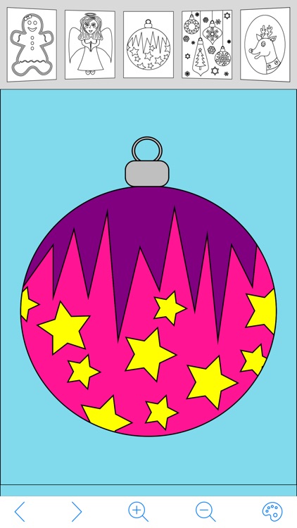 My Holiday Coloring Book Free screenshot-4