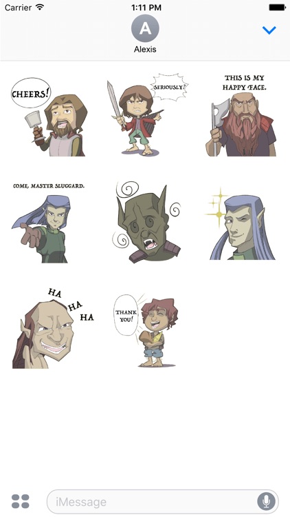 The Lord of the Rings - Illustrated Stickers