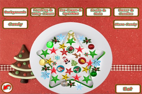 Christmas Cake Maker Holiday Dessert Candy Food screenshot 2