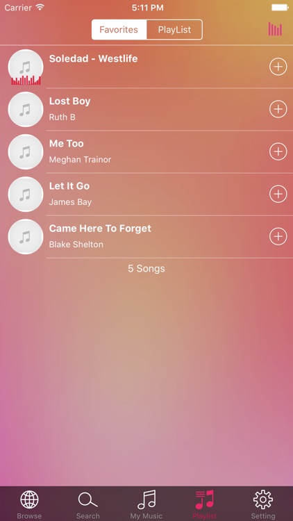 MP3 Player - Music & Audio screenshot-4