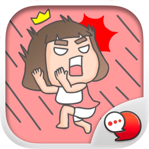 Lookpeach and Looktorh Stickers Keyboard ChatStick icon