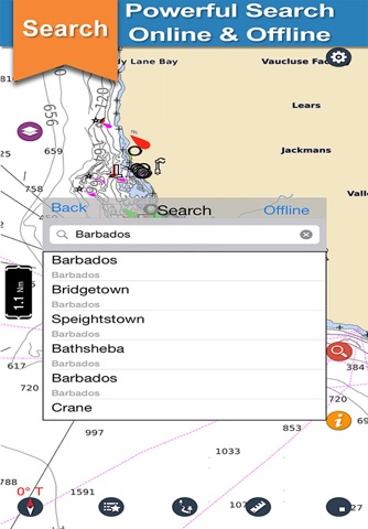 Barbados Offline nautical Maps screenshot 3