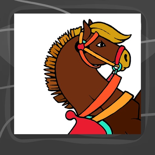 Horse Coloring Book App icon