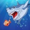 Sea Shark Adventure, is a fascinating and beautiful game in which you have to collect fish, stars, life, super features and various improvements and destroy submarines, mines, missiles and radioactive barrels