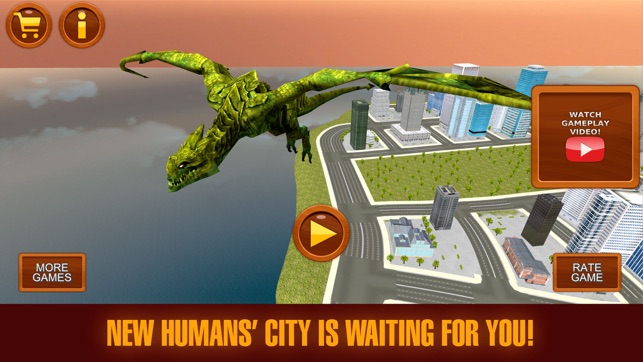 Monster Dragon City Rampage 3D - 2