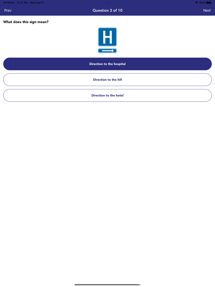 US Driving Knowledge Test DMV