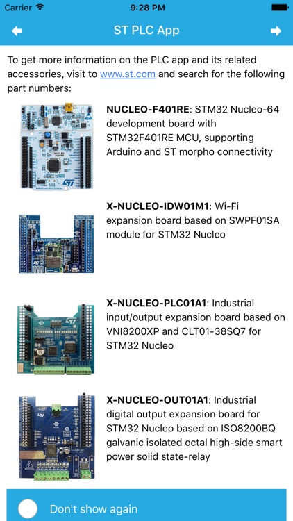 ST PLC App