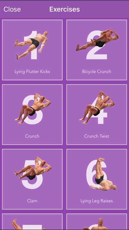Men's Six Pack Abs