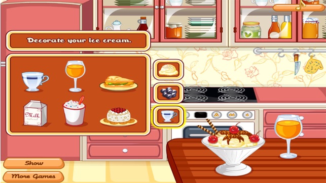 Sofia Cooking ice cream cool games for girls(圖3)-速報App