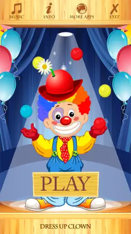 Game screenshot Dress Up Clown apk