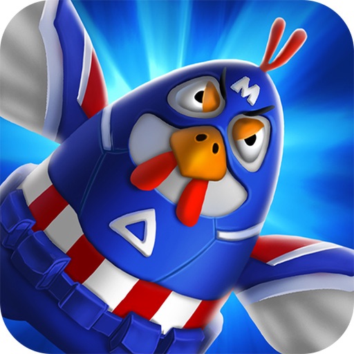 Chicken Shooter: Xmas Invaders iOS App