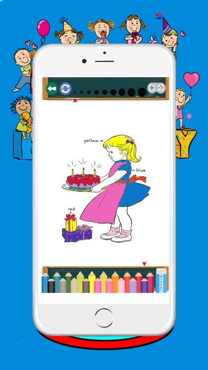 Birthday Coloring BookPages For Kids