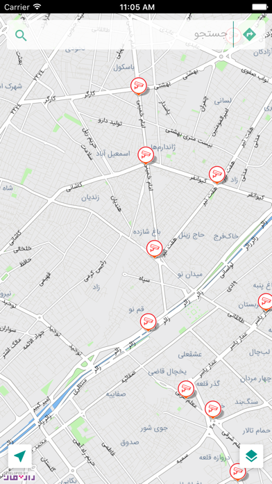 Screenshot #2 pour Qom Tourist Map