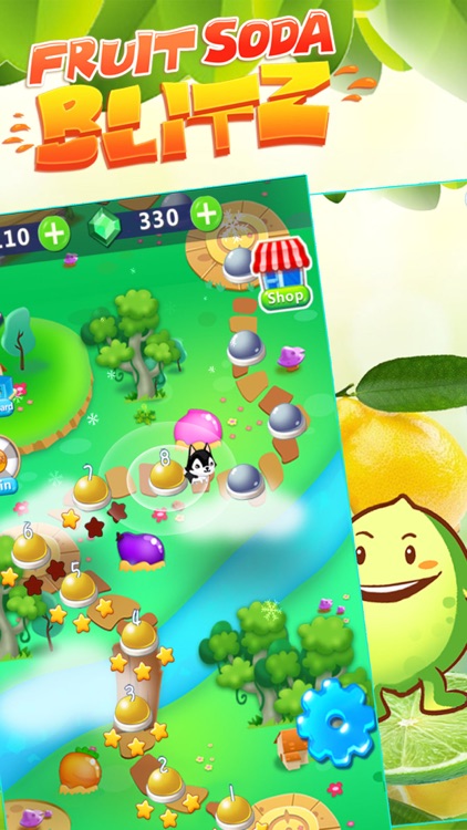 Fruit Soda Blitz-match puzzle