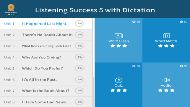 Listening Success 5 with Dictation(圖3)-速報App