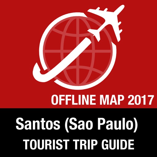 Santos (Sao Paulo) Tourist Guide + Offline Map