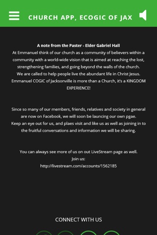 Church App, ECOGIC of JAX screenshot 2