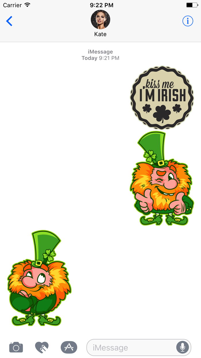 St. Patricks Day Stickers Pack