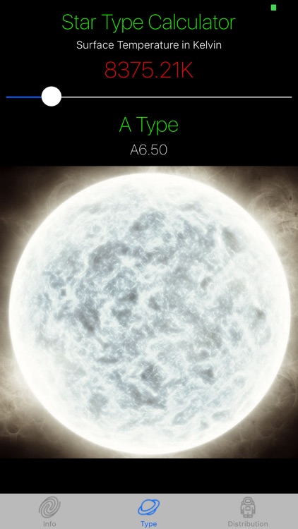 Astronomy Star Type Calculator