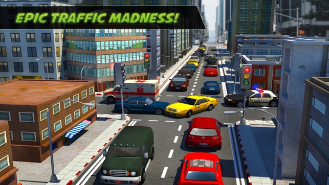 城市交通控制高峰时间驾驶模拟器 City Traffic Control 3D Game(圖1)-速報App