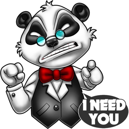 Meet Boss Panda stickers by Choppic icon