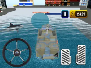 Captura de Pantalla 1 Barco marino estacionamiento & ejército de la nave iphone