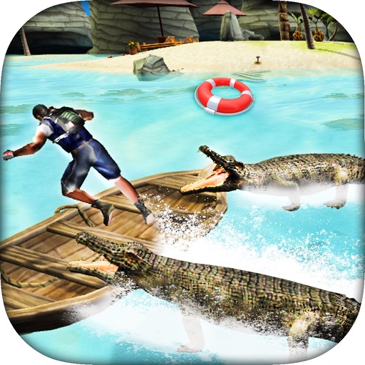 Crocodile Attack - Simulator 3D icon